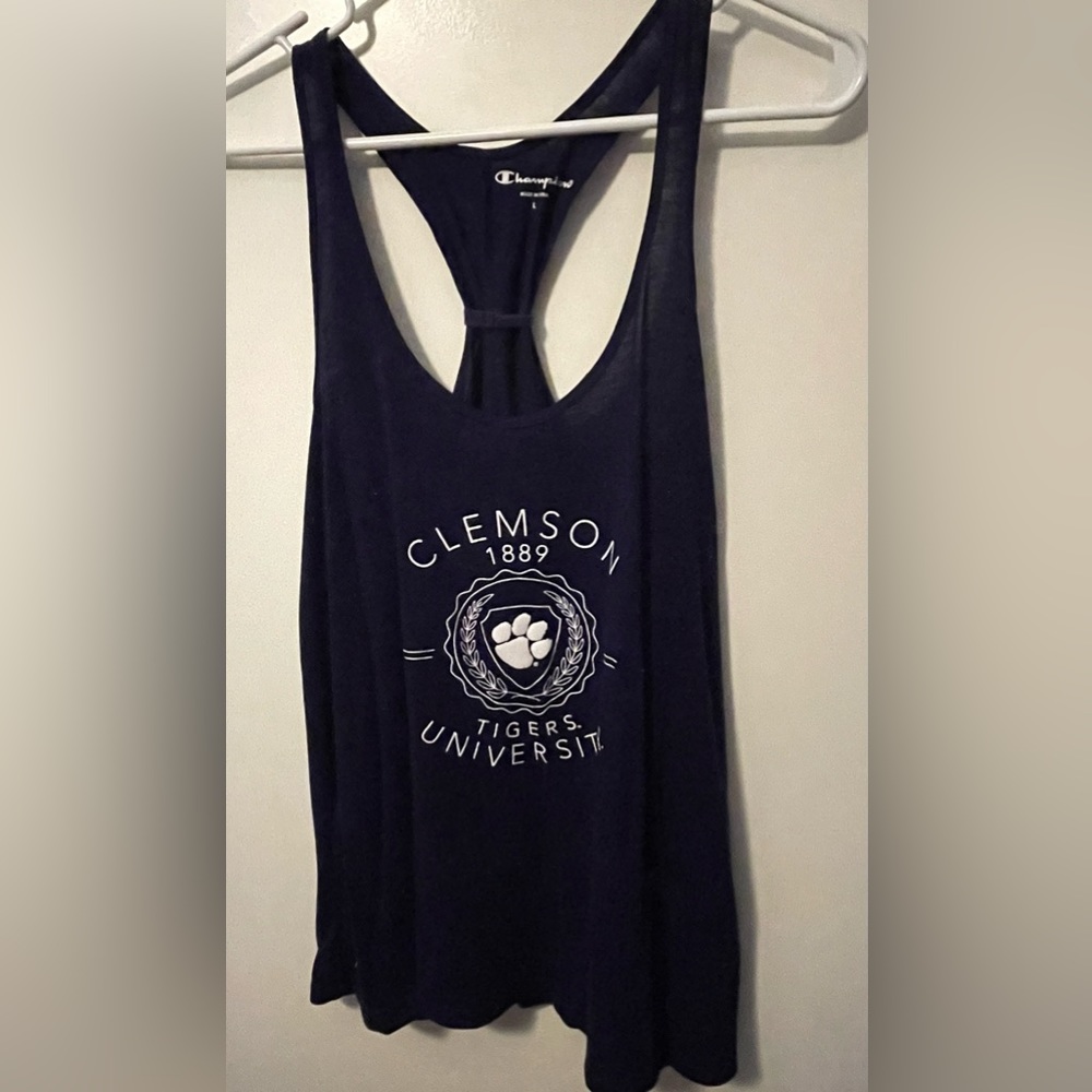 Purple Clemson Tank Top